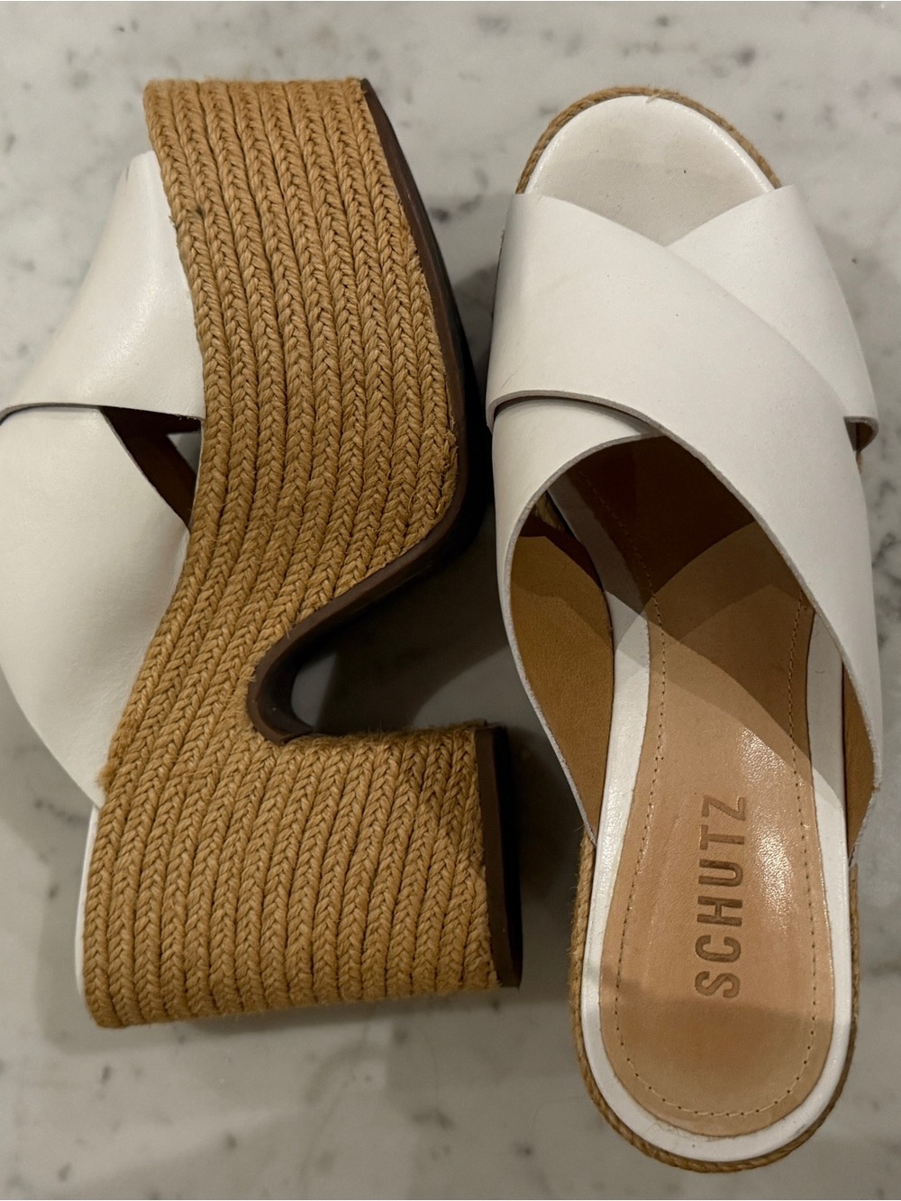 SCHUTZ platform Sandals